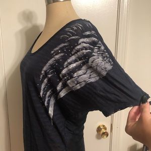 Navy blue Rock & Republic shirt